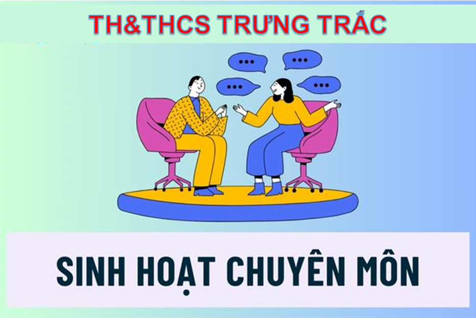 Sinh hoạt chuyên môn cụm trường khối THCS