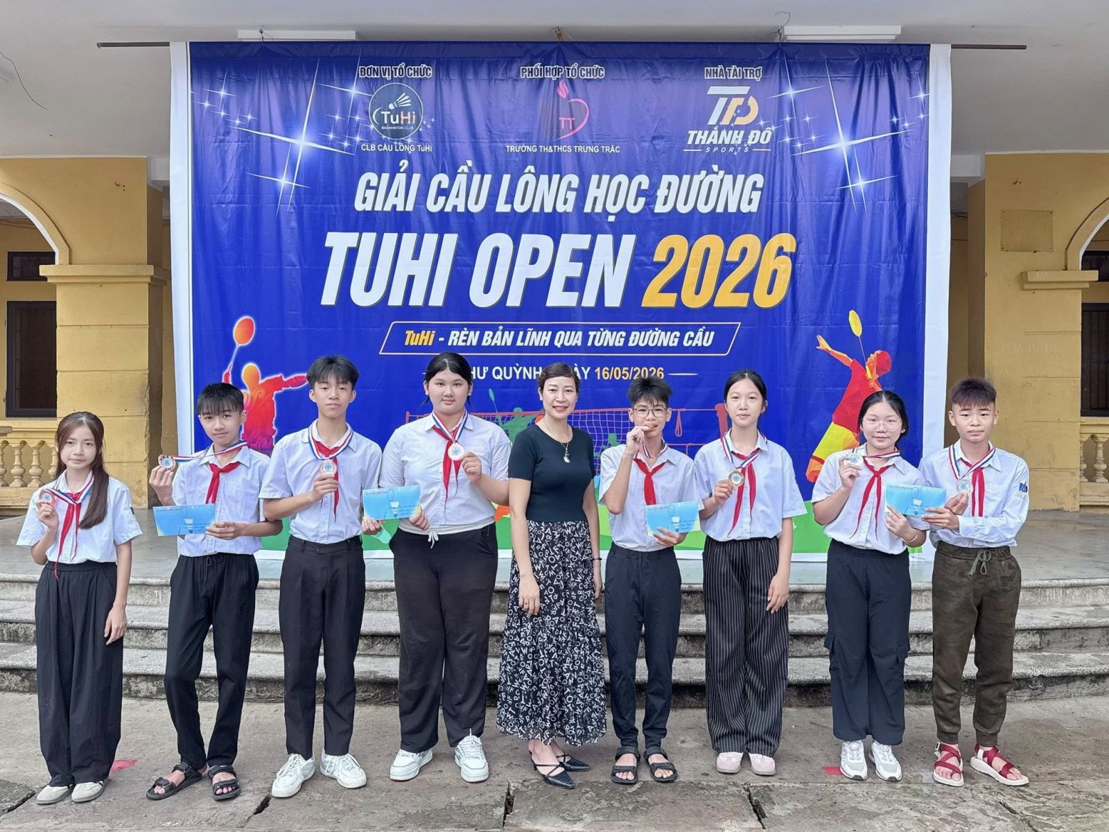 TUHI OPEN 2026: GHI NHẬN THÀNH TÍCH – TIẾP NỐI HÀNH TRÌNH THỂ THAO HỌC ĐƯỜNG