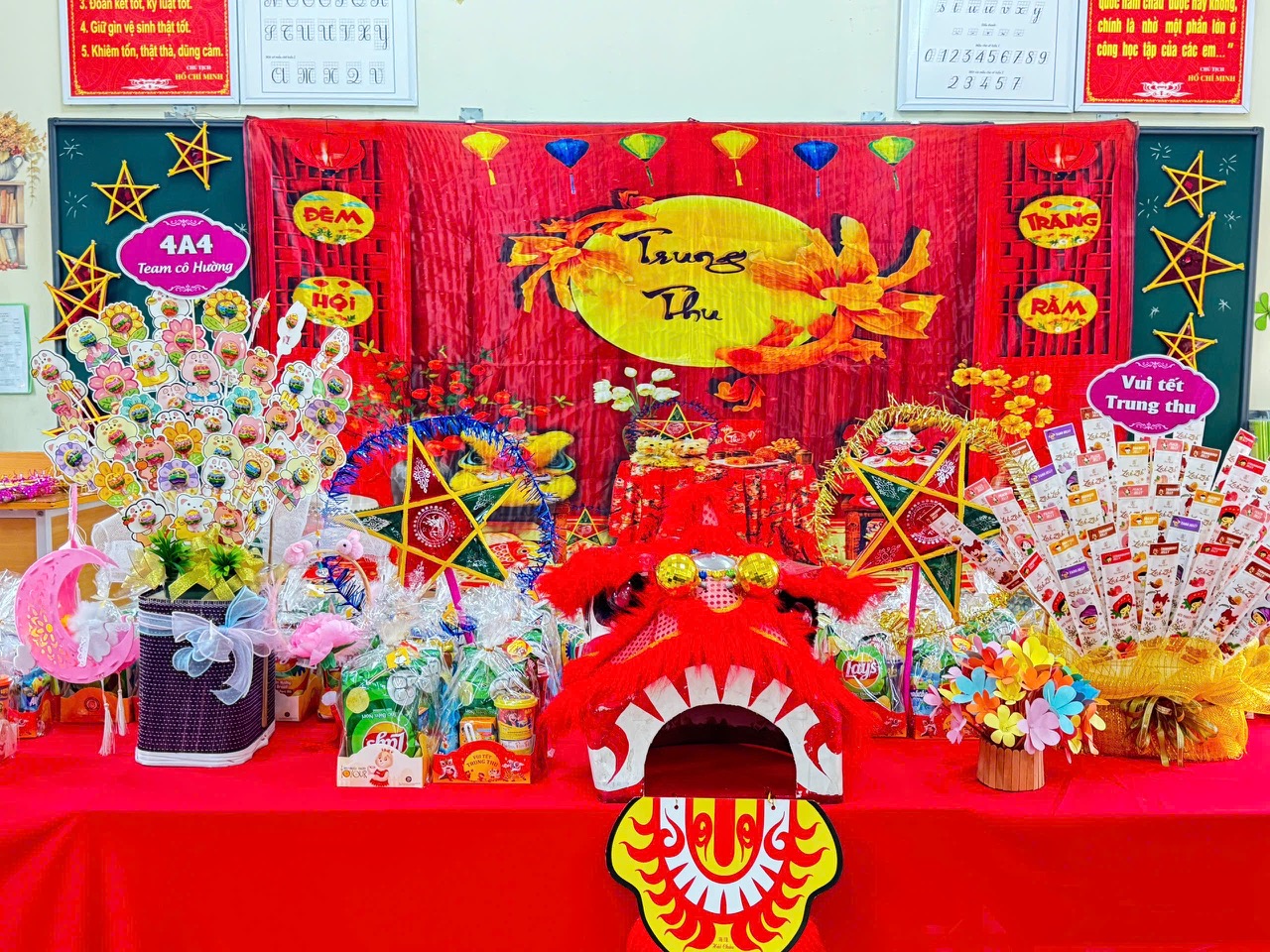 TẾT TRUNG THU RỘN RÀNG TẠI TRƯỜNG TH&THCS TRƯNG TRẮC